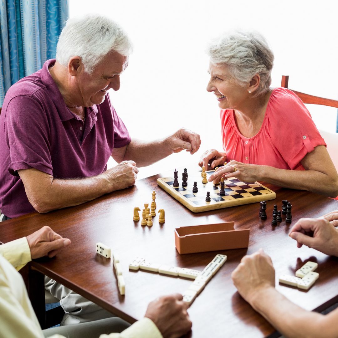 Juegos para personas mayores en residencias